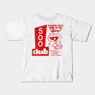 Defunct The 500 Club Atlantic City, NJ Kids T-Shirt